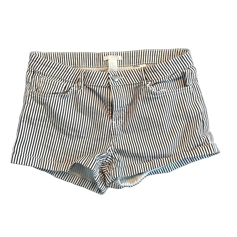 H&M pinstripe shorts​​​​​